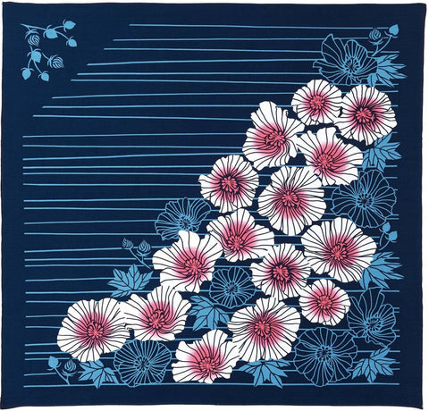 Kenema- Fuyo 芙蓉  - Furoshiki  90X90cm (Japanese Wrapping Cloth)