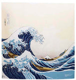 Sumidagawa - Katsushika Hokusai -The Great Wave off Kanagawa (浪裏に富士)  - Furoshiki 104 x 104 cm