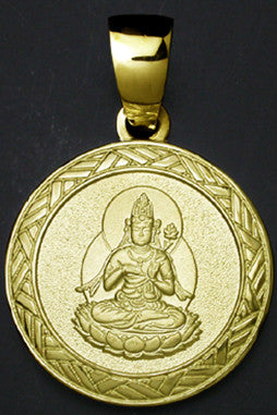 Saito - Seishi Bosatsu Pendant Top (18Kt Gold)