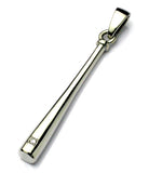 Saito - Baseball Bat Pendant top (Silver 925) w/ Genuine Diamond (0.035ct)
