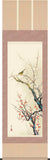 Sankoh Kakejiku - 7A6-12A  Kohaku Ume ni Uguisu - Free Shipping