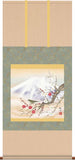 Sankoh Kakejiku - 27A7-104  Kokaku Ume ni Uguisu - Free Shipping
