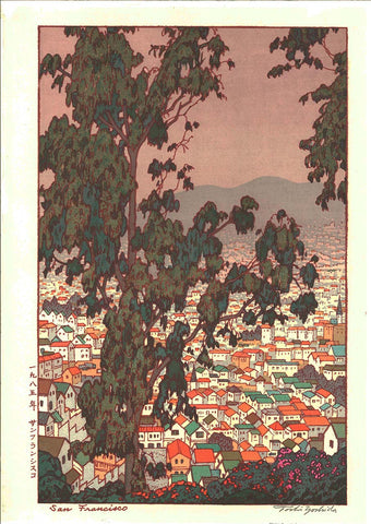 Yoshida Toshi - SanFrancisco - Free Shipping  Only one left!!