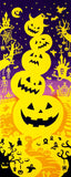 Kenema - Halloween Tower  (The dyed Tenugui)