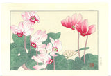 Tanigami Konan (1879~1928) -  Cyclamen - Free Shipping　　