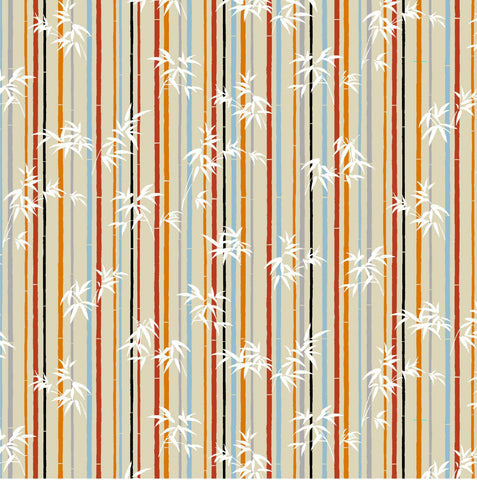 Seiran - Take(Bamboo) 青嵐 綿風呂敷 約70cm 【竹】 (Japanese Wrapping Cloth)  48 x 48 cm