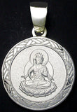 Saito - Monju Bosatsu Pendant Top Platinum  (Pt 900)