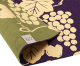 Omotenashi -  Double-Sided Dyeing Grape Purple葡萄 （ぶどう）／葡萄色（ぶどういろ） - Furoshiki 105 x 105 cm (Japanese Wrapping Cloth)