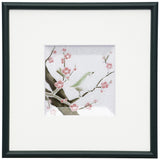 Saikosha - #011-09  Spring Uguisu & Ume  (Framed Cloisonné ware) - Free Shipping