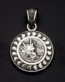 Saito - New Dragon Crest Emblem Silver Pendant Top　