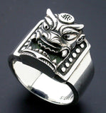 Saito - Onigawara Silver Ring ( 925 Silver )