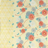 Hare tsutsumi - Chrysanthemum Yellow Furoshiki　晴れ着つつみ 菊 イエロー (Japanese Wrapping Cloth)  145 x 145 cm