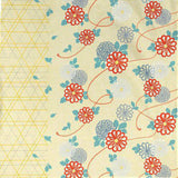 Hare tsutsumi - Chrysanthemum Yellow Furoshiki　晴れ着つつみ 菊 イエロー (Japanese Wrapping Cloth)  150 x 150 cm