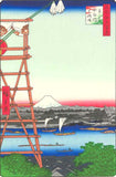 Utagawa Hiroshige - No.005 Ekōin Temple in Ryōgoku and Moto-Yanagi Bridge  両ごく回向院元柳橋 - One hundred Famous View of Edo - Free Shipping