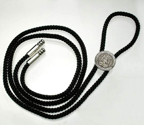 Saito - Dainichi Nyorai Bolo tie (Silver 950)