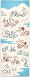Kenema  - Chojyugiga bicycle  自転車  (The dyed Tenugui)