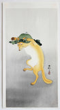 Ohara  Koson - Odoru Kitsune  (A dancing fox) - Free Shipping