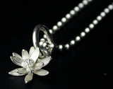 Saito - Lotus Flower Silver Pendant top (Silver 925)