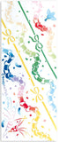 Kenema  - CONGRATULATION!      (The dyed Tenugui)- Japanese traditional Tenugui
