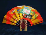Kyoto Kazari Sensu - #51 Hana Guruma - Length - 22.7 cm (8.937")  - Free Shipping