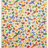 PATORI - Happy bird（ハッピーバード） - Furoshiki (Japanese Wrapping Cloth) 50 x 50 cm