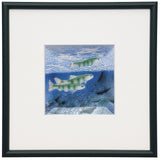 Saikosha - #011-10  Summer Fish   (Framed Cloisonné ware) - Free Shipping