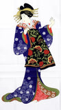 Ukiyo-e Tenugui - Oiran - (Japanese Tenugui)