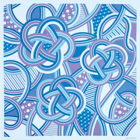 REFRAIN - Water repellent finish - Yuika - Furoshiki   110 x 110 cm　