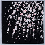 Yu-Soku - Shidare Sakura Black - Furoshiki 50 x 50 cm