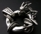 Saito - Rise Dragon W/Bonji Silver Pendant Top (Silver 925)