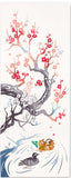 Kenema  - Oshidori Ume (Plum tree)  (The dyed Tenugui)