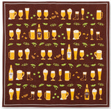 Kenema - Beer ビール  Furoshiki (Japanese Wrapping Cloth)