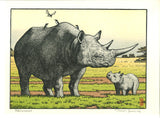 Yoshida Toshi - Sai (Rhinoceros) - Free Shipping