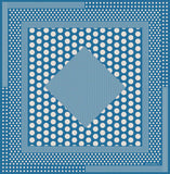 Konomi - Polka-Dot Furoshiki-Blue 50 x 50 cm Futoshiki (Japanese Wrapping Cloth)