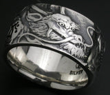 Saito - Rise Dragon W/Bonji Silver Ring (Silver 950)
