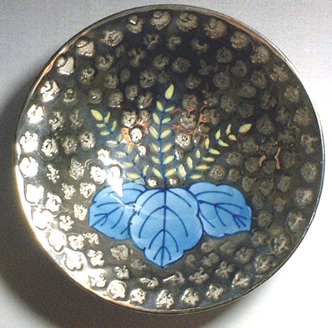 Fujii Kinsai Arita Japan - Somenishiki Platinum Kiri (Paulownia) A  Sake Cup (Hai) - Free shipping
