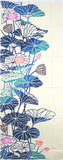 Kenema  - Hatisubana (Lotus Flower)  (The dyed Tenugui)