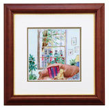 Saikosha - #023-02 Teddy Bear (Framed Cloisonné ware) - Free Shipping