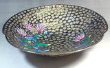 Fujii Kinsai Arita Japan - Somenishiki Platinum Hototogisu Hachi (Bowl) - Free Shipping