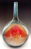 Fujii Kinsai Arita Japan - Yurisai Kinran Crane & Mt. Fuji Ornamental vase 30.50 cm (Superlative Collection) - Free Shipping