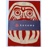 Kenema - Vicissitudes of life Red (The dyed Tenugui)