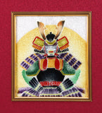 Saikosha - #008-17  Yoroi Kabuto (Framed Cloisonné ware) - Free Shipping