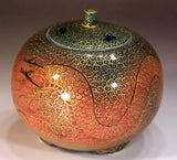 Fujii Kinsai Arita Japan - Yurisai Kinran Rise Dragon Incense burner (Superlative Collection) - Free Shipping