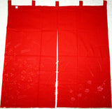 Kyoto Noren (Doorway curtain) 85 cm X 90 cm - Yamatori Akikusa Sabi Shu - Free Shipping