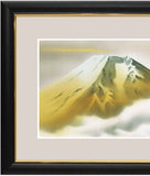 Sankoh Framed Mt. Fuji - G4-BF020L - Ogon Fuji (Golden Mt. Fuji)