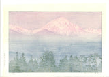 Yoshida Toshi - Azumino in early spring - Free Shipping　　