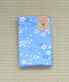 Seiran -  Sakura Ryusui (Sakura flowing water)  青嵐 綿風呂敷 約70cm 【櫻流水】- Furoshiki (Japanese Wrapping Cloth)  70 x 70 cm