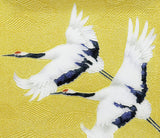 Saikosha - #003-22 Soukaku (Pair of crane) (Cloisonné ware ornamental plate) - Free Shipping