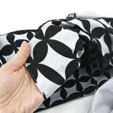 Konomi - Shippo / Black  Furoshiki  97X97cm  (Japanese Wrapping Cloth)