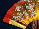 Kyoto Kazari Sensu - #52 Sakura - Length - 22.7 cm (8.937")  - Free Shipping